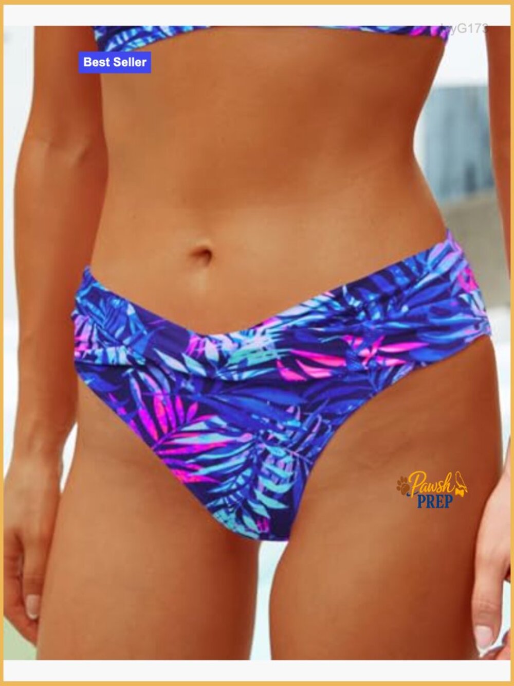 Halter Push Up Bikini Set Two Piece Vintage Swimsuit - Picture 3 of 7